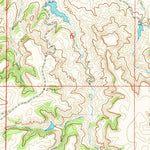 United States Geological Survey Cap Rock Butte, MT (1965, 24000-Scale) digital map
