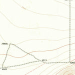 United States Geological Survey Cap Rock Butte, TX (1968, 24000-Scale) digital map