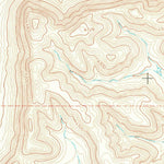 United States Geological Survey Cap Rock Butte, TX (1968, 24000-Scale) digital map