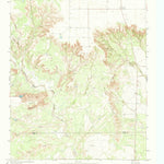 United States Geological Survey Cap Rock, TX (1966, 24000-Scale) digital map