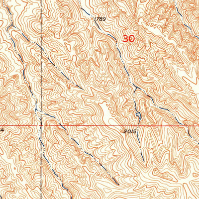 United States Geological Survey Capa, SD (1951, 24000-Scale) digital map