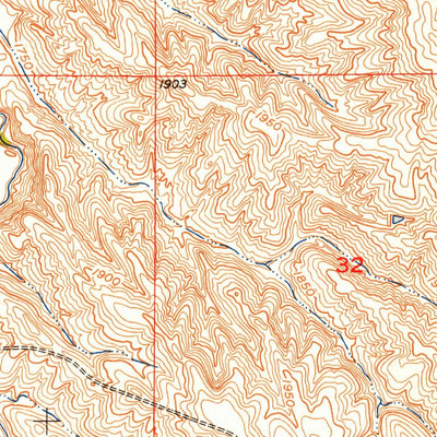 United States Geological Survey Capa SE, SD (1951, 24000-Scale) digital map