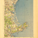 United States Geological Survey Cape Ann, MA-NH-ME (1943, 125000-Scale) digital map