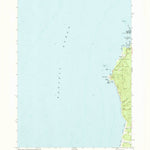 United States Geological Survey Cape Arago, OR (1970, 24000-Scale) digital map