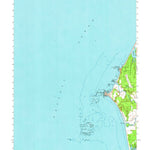 United States Geological Survey Cape Blanco, OR (1954, 62500-Scale) digital map