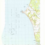 United States Geological Survey Cape Blanco, OR (1986, 24000-Scale) digital map