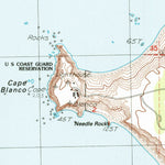 United States Geological Survey Cape Blanco, OR (1986, 24000-Scale) digital map