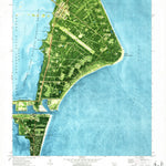 United States Geological Survey Cape Canaveral, FL (1976, 24000-Scale) digital map