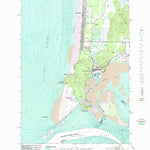 United States Geological Survey Cape Disappointment, WA-OR (1949, 24000-Scale) digital map
