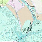 United States Geological Survey Cape Disappointment, WA-OR (1949, 24000-Scale) digital map