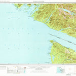 United States Geological Survey Cape Flattery, WA (1953, 250000-Scale) digital map