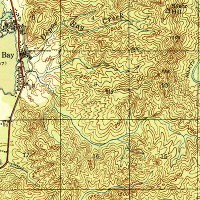 United States Geological Survey Cape Foulweather, OR (1944, 62500-Scale) digital map