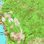 United States Geological Survey Cape Foulweather, OR (1957, 62500-Scale) digital map
