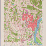 United States Geological Survey Cape Girardeau, MO-IL (1967, 24000-Scale) digital map