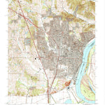 United States Geological Survey Cape Girardeau, MO-IL (1993, 24000-Scale) digital map