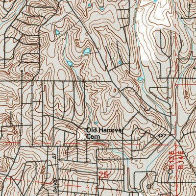 United States Geological Survey Cape Girardeau, MO-IL (1993, 24000-Scale) digital map