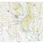 United States Geological Survey Cape Girardeau, MO-IL-KY (1986, 100000-Scale) digital map