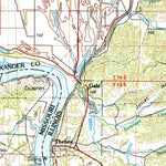 United States Geological Survey Cape Girardeau, MO-IL-KY (1986, 100000-Scale) digital map