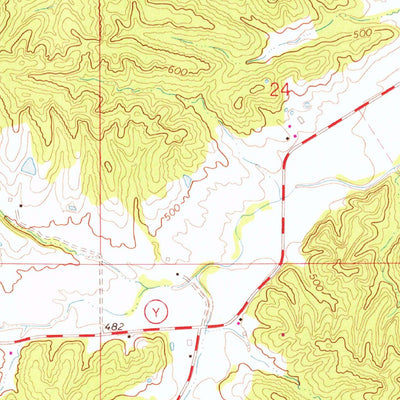 United States Geological Survey Cape Girardeau NE, MO (1967, 24000-Scale) digital map