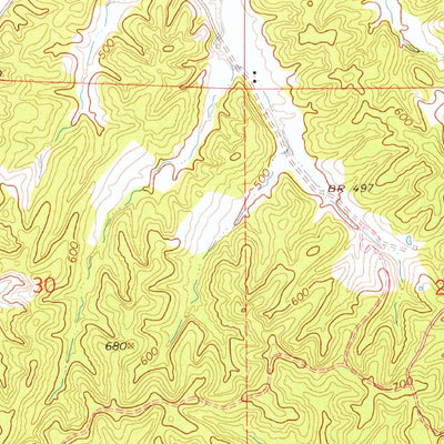 United States Geological Survey Cape Girardeau NE, MO (1967, 24000-Scale) digital map