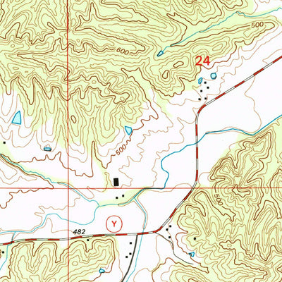 United States Geological Survey Cape Girardeau NE, MO (1993, 24000-Scale) digital map