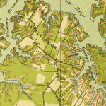 United States Geological Survey Cape Henry, VA (1919, 62500-Scale) digital map