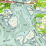 United States Geological Survey Cape Henry, VA (1955, 24000-Scale) digital map