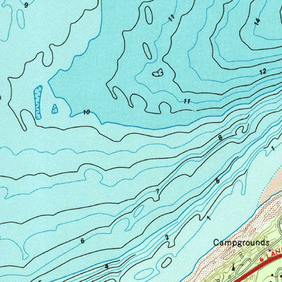 United States Geological Survey Cape Henry, VA (1964, 24000-Scale) digital map