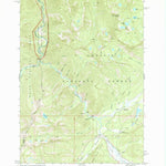 United States Geological Survey Cape Horn Lakes, ID (1972, 24000-Scale) digital map