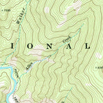 United States Geological Survey Cape Horn Lakes, ID (1972, 24000-Scale) digital map