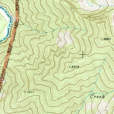 United States Geological Survey Cape Horn Lakes, ID (1972, 24000-Scale) digital map