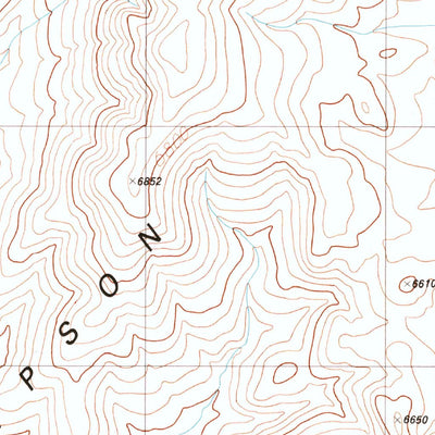 United States Geological Survey Cape Horn, NV (1989, 24000-Scale) digital map