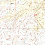 United States Geological Survey Cape Horn, NV (1989, 24000-Scale) digital map