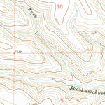 United States Geological Survey Cape Horn SE, WA (1966, 24000-Scale) digital map