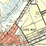 United States Geological Survey Cape May, NJ (1944, 24000-Scale) digital map