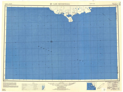 United States Geological Survey Cape Mendenhall, AK (1951, 250000-Scale) digital map