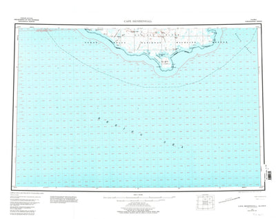 United States Geological Survey Cape Mendenhall, AK (1952, 250000-Scale) digital map