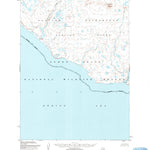 United States Geological Survey Cape Mendenhall D-5, AK (1952, 63360-Scale) digital map