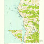 United States Geological Survey Cape Mendocino, CA (1950, 62500-Scale) digital map