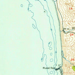 United States Geological Survey Cape Mendocino, CA (1950, 62500-Scale) digital map