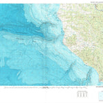 United States Geological Survey Cape Mendocino, CA (1989, 100000-Scale) digital map