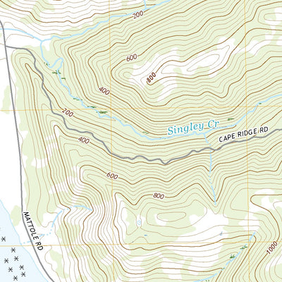 United States Geological Survey Cape Mendocino, CA (2018, 24000-Scale) digital map