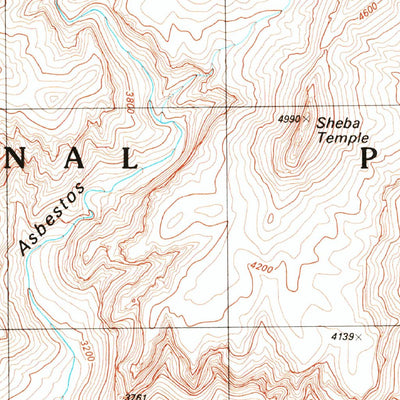United States Geological Survey Cape Royal, AZ (1988, 24000-Scale) digital map