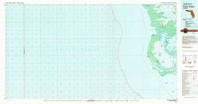 United States Geological Survey Cape Sable, FL (1981, 100000-Scale) digital map