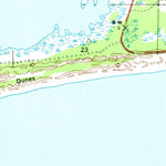United States Geological Survey Cape San Blas, FL (1943, 24000-Scale) digital map