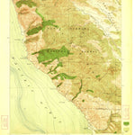 United States Geological Survey Cape San Martin, CA (1921, 62500-Scale) digital map