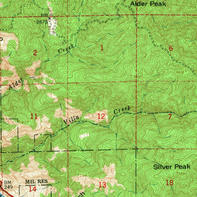 United States Geological Survey Cape San Martin, CA (1948, 62500-Scale) digital map