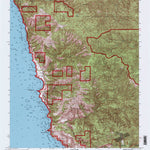 United States Geological Survey Cape San Martin, CA (1995, 24000-Scale) digital map