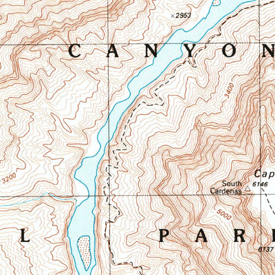 United States Geological Survey Cape Solitude, AZ (1999, 24000-Scale) digital map