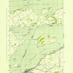 United States Geological Survey Cape Vincent North, NY (1942, 31680-Scale) digital map